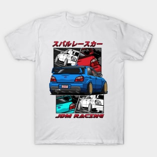 JDM Subie Impreza WRX STi 2000 T-Shirt